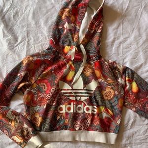 Adidas cropped hoodie